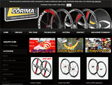 Tablet Screenshot of corima.sk